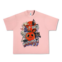Salmon Lil Boo Halloween Horror Nights Every Is October 31St Urban Heavy Tee - minhPixels