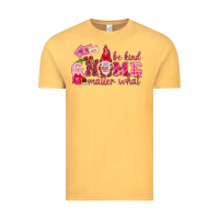 Be Kind Gnome Matter What Valentine's Day Vintage Tee | Teevron