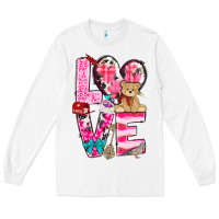 White Love Valentine's Day Long Sleeve Tee - HowdyJamesFarm