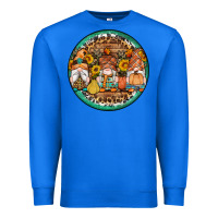 True Royal fall gnomes round earrings 4 Premium Sweatshirt - Artiststas