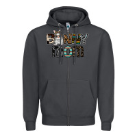 Smoke bunny mom Zipper Hoodie - CowhideDigitalArt