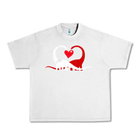 Lunar Rock funny hearts love dinosaur valentine s day gift boys girls Urban Heavy Tee - minhPixels