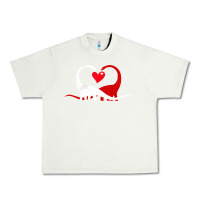 Pistachio funny hearts love dinosaur valentine s day gift boys girls Urban Heavy Tee - minhPixels
