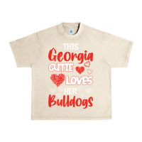 Sandshell this georgia cutie loves her bulldogs fun football Urban Heavy Tee - minhPixels