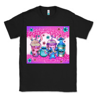 Black stitch coffee cups Classic Tee - Jasminsmagicworld