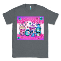 Charcoal Heather stitch coffee cups Classic Tee - Jasminsmagicworld