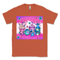 Copper stitch coffee cups Classic Tee - Jasminsmagicworld