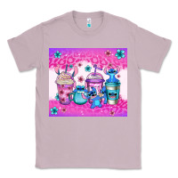 Lilac stitch coffee cups Classic Tee - Jasminsmagicworld