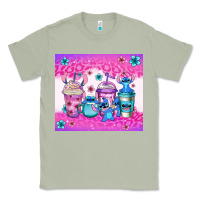 Matcha stitch coffee cups Classic Tee - Jasminsmagicworld
