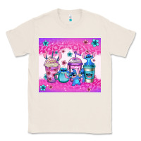 Natural stitch coffee cups Classic Tee - Jasminsmagicworld
