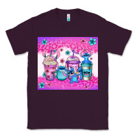 Plum stitch coffee cups Classic Tee - Jasminsmagicworld