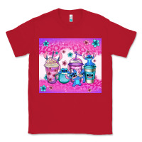 Red stitch coffee cups Classic Tee - Jasminsmagicworld