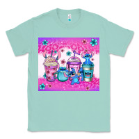Seafoam stitch coffee cups Classic Tee - Jasminsmagicworld