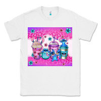 White stitch coffee cups Classic Tee - Jasminsmagicworld