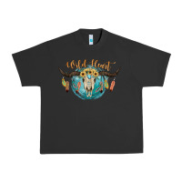 Pigment Black Wild Heart Urban Heavy Tee - JahusDesignShop