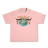 Salmon Wild Heart Urban Heavy Tee - JahusDesignShop