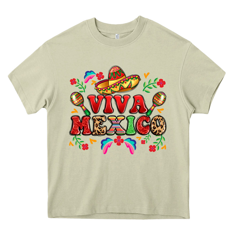 Viva Mexico Heavy Core Tee by LillyAllenDesigns | Teevron