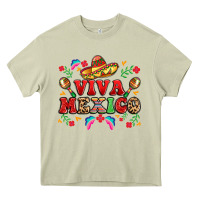 Mossy viva mexico Heavy Core Tee - LillyAllenDesigns