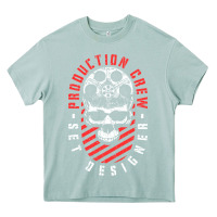 Arona Production Crew Set Designer Movie Film Halloween Skull Heavy Core Tee - minhPixels