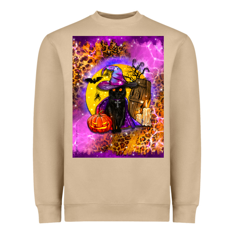 Witchy Cat Heavyweight Sweatshirt by BundleAndBundleShop | Teevron