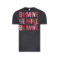 Vintage Black Be mine be mine be mine Valentine's Day Vintage Tee - HowdyJamesFarm