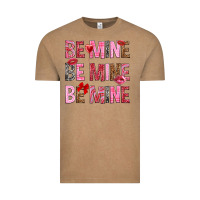 Be Mine Be Mine Be Mine Valentine's Day Vintage Tee | Teevron