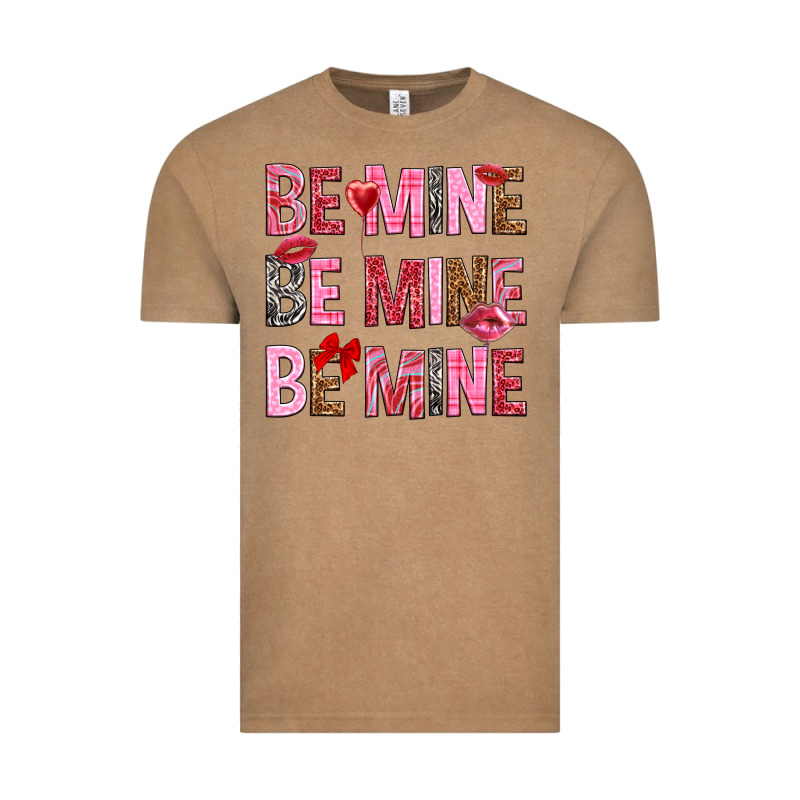 Be Mine Be Mine Be Mine Valentine's Day Vintage Tee by HowdyJamesFarm | Teevron