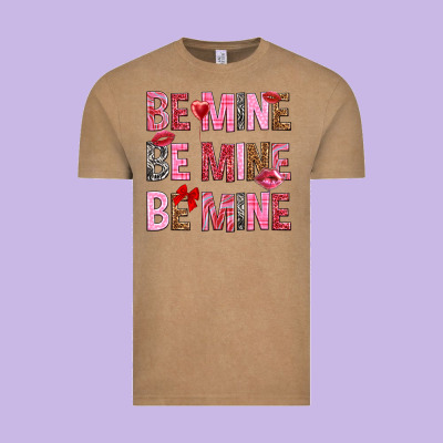 Be Mine Be Mine Be Mine Valentine's Day Vintage Tee Designed By Howdyjamesfarm