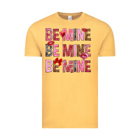 Vintage Mustard Be mine be mine be mine Valentine's Day Vintage Tee - HowdyJamesFarm