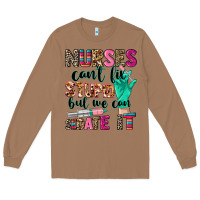 Toasted Coconut cowgirl nurses can't fix stupid Long Sleeve Tee - CowGirlArtShop