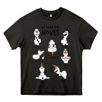 Asphalt Frozen 2 Olaf My Signature Moves Heavy Core Tee - minhPixels