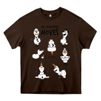 Frozen 2 Olaf My Signature Moves Heavy Core Tee | Teevron
