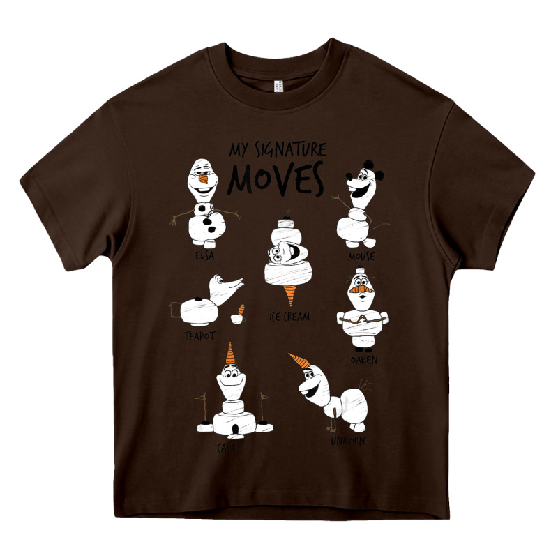 Frozen 2 Olaf My Signature Moves Heavy Core Tee by minhPixels | Teevron