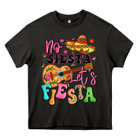 Asphalt no siesta let's fiesta Heavy Core Tee - LillyAllenDesigns