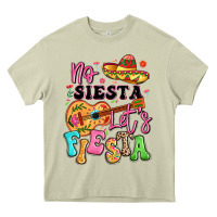 Mossy no siesta let's fiesta Heavy Core Tee - LillyAllenDesigns