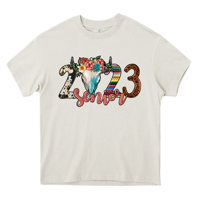 2023 Senior Bull Skull Heavy Core Tee by JahusDesignShop | Teevron