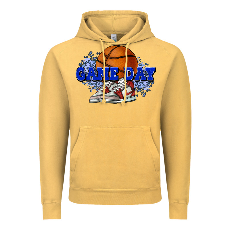 Game Day Basketball Vintage Hoodie by HowdyJamesFarm | Teevron