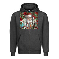 Charcoal Heather Believe Zipper Hoodie - CowhideDigitalArt