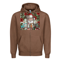 Chestnut Believe Zipper Hoodie - CowhideDigitalArt