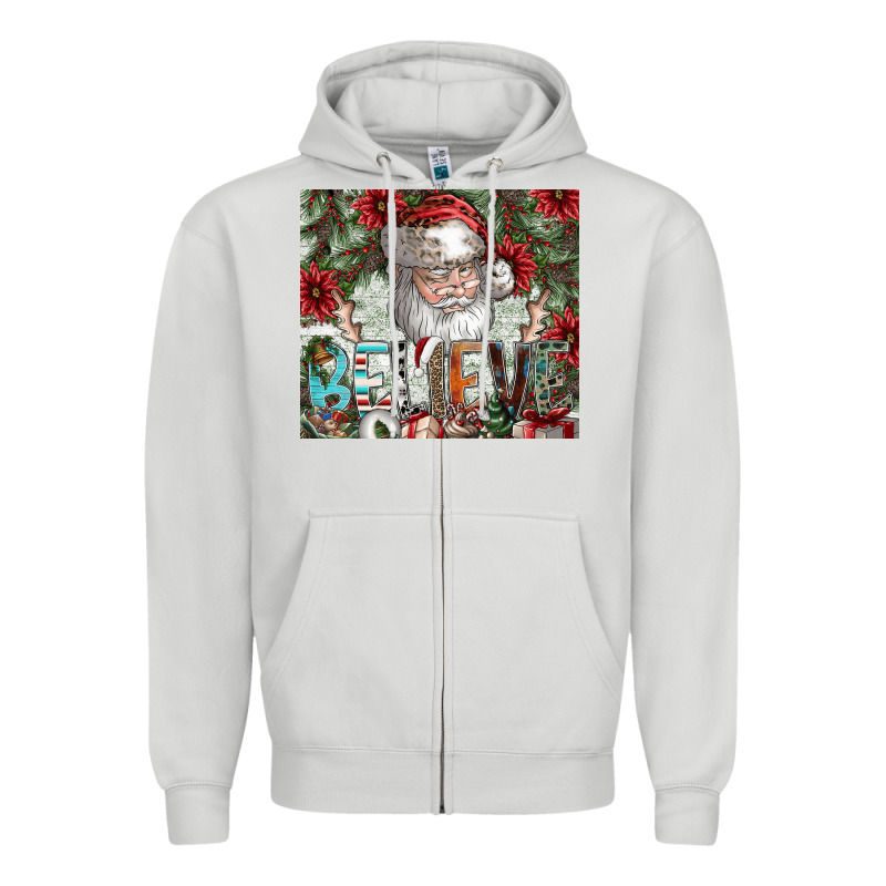 Believe Zipper Hoodie by CowhideDigitalArt | Teevron