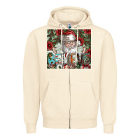 Sandshell Believe Zipper Hoodie - CowhideDigitalArt