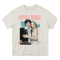 Cream Captain Tennille Retro Fan Art Design gift Heavy Core Tee - minhPixels