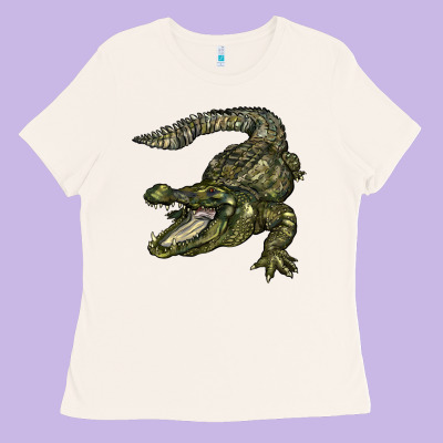 Alligator Ladies Tee Designed By Barkaloodesign