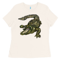 Bone alligator Ladies Tee - BarkalooDesign