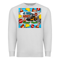 Dove Grey a little dirt never hurt steam roller tumbler Premium Sweatshirt - Artiststas
