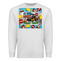 Oatmeal Heather a little dirt never hurt steam roller tumbler Premium Sweatshirt - Artiststas