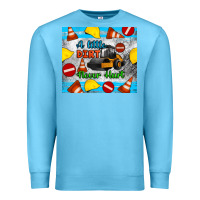 Ocean Blue a little dirt never hurt steam roller tumbler Premium Sweatshirt - Artiststas