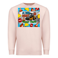 Pale Pink a little dirt never hurt steam roller tumbler Premium Sweatshirt - Artiststas