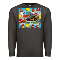 Smoke a little dirt never hurt steam roller tumbler Premium Sweatshirt - Artiststas