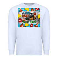 White a little dirt never hurt steam roller tumbler Premium Sweatshirt - Artiststas